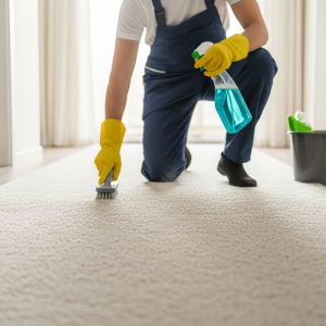 Hallway Carpert Cleaning